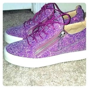 Giuseppe zanotti glitter sneakers